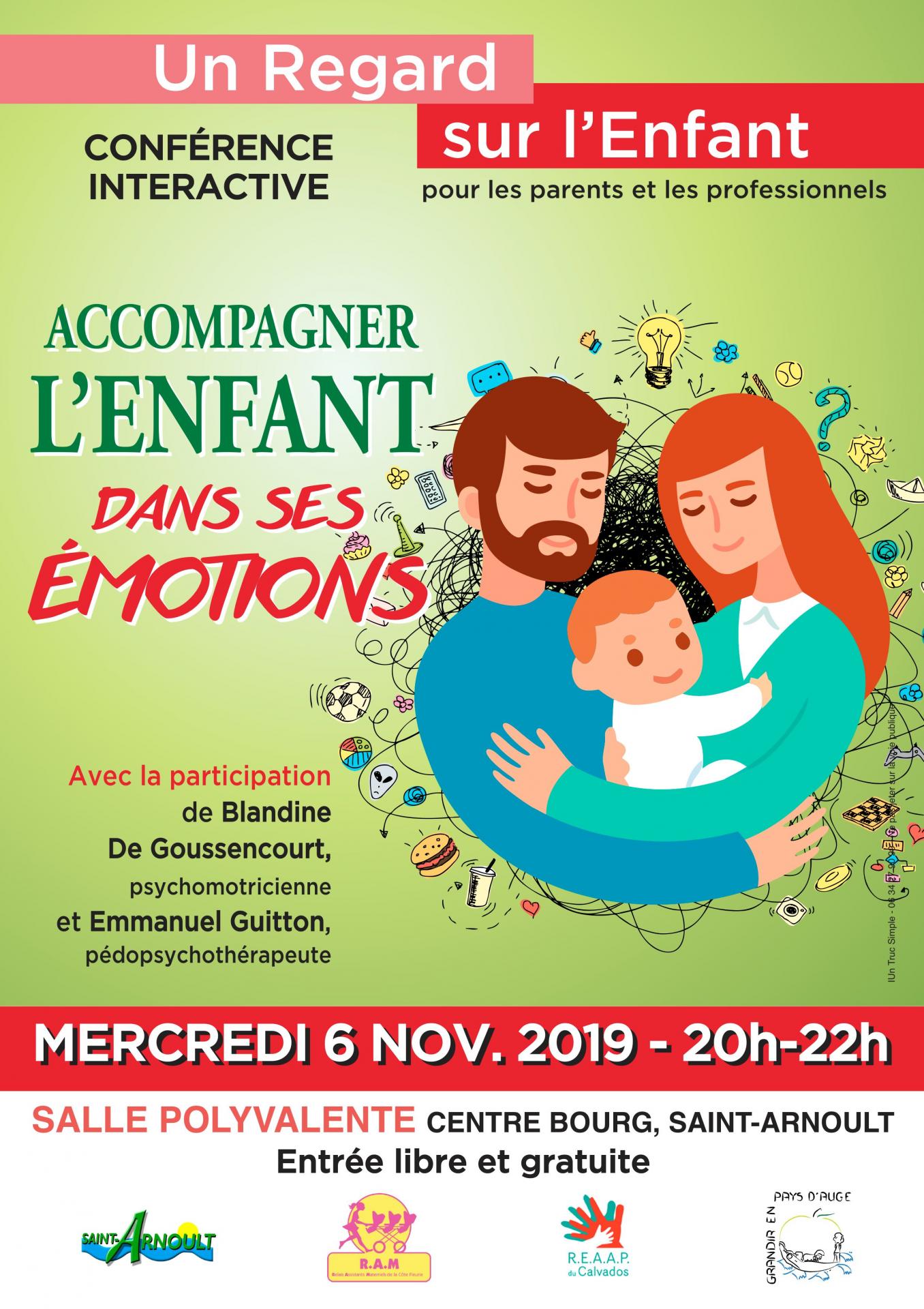 Affiche conference emotions 6 11 2019