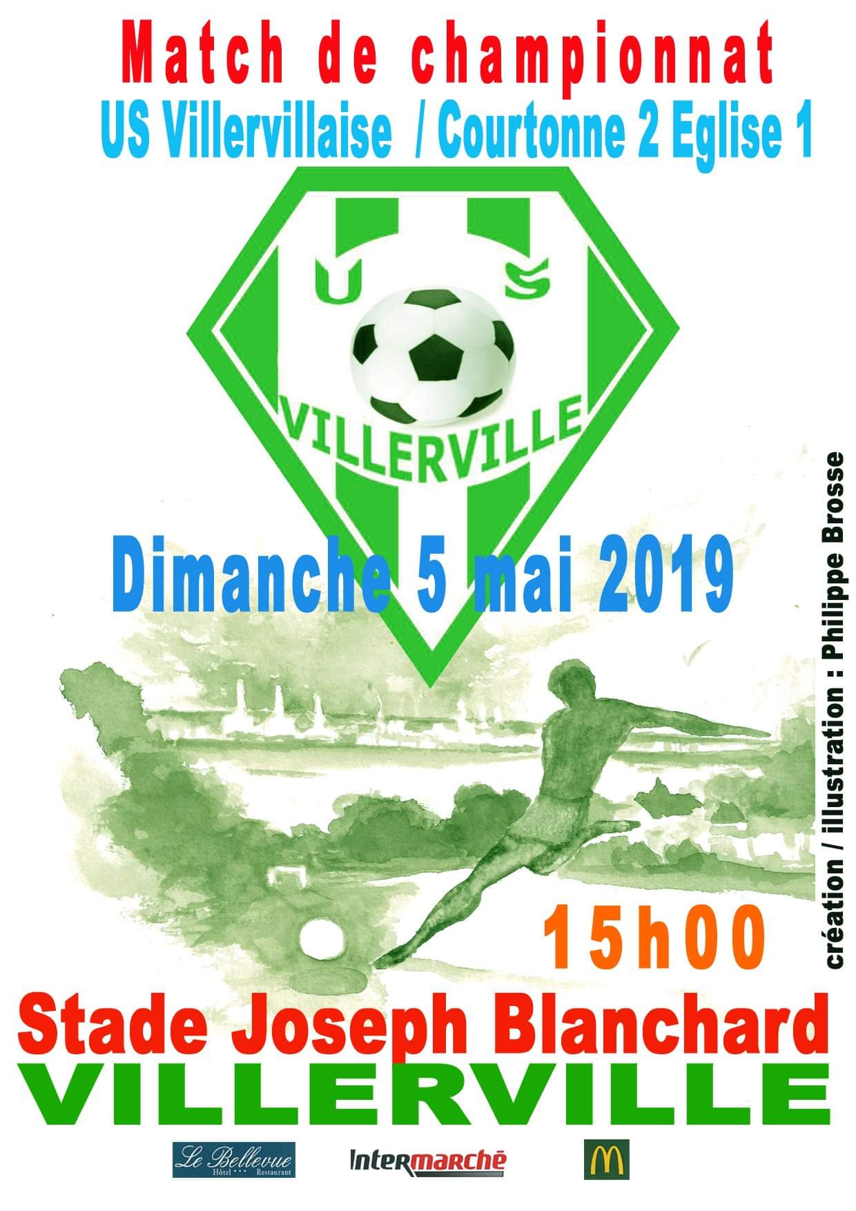 Championnat foot 5 mai 2019