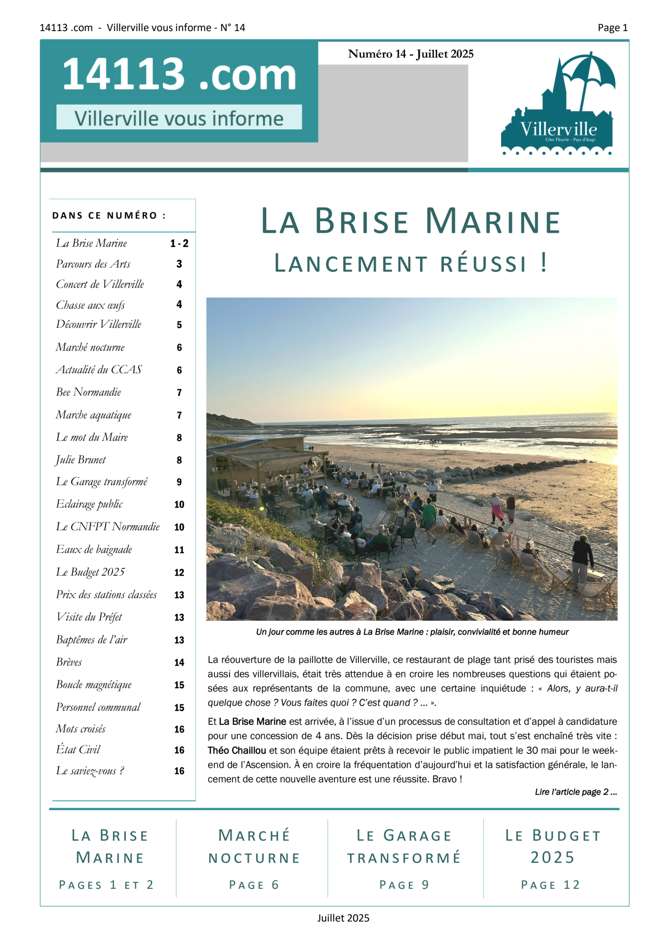 Page 1 du n 14 1