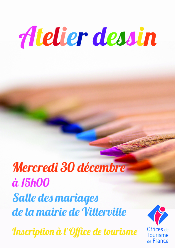 Affiche atelier dessin