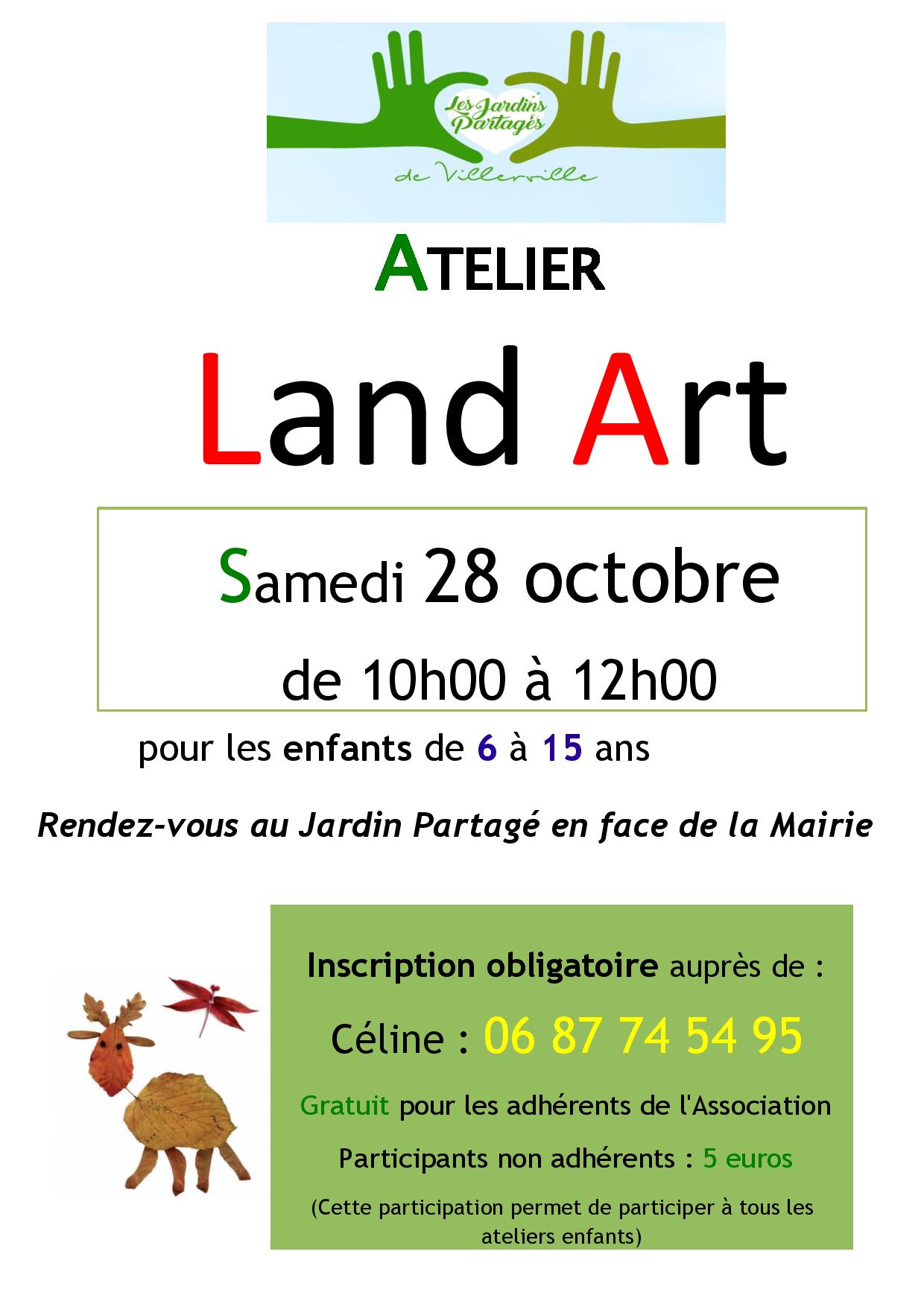 Affiche atelier enfant land art page 001