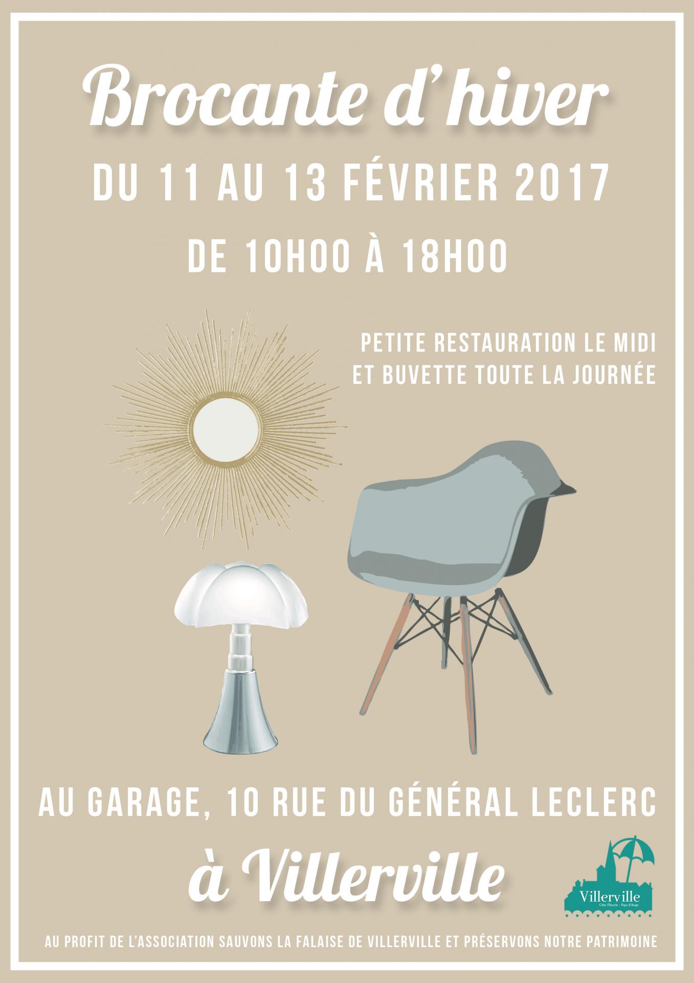 Affiche brocante fevrier 2017