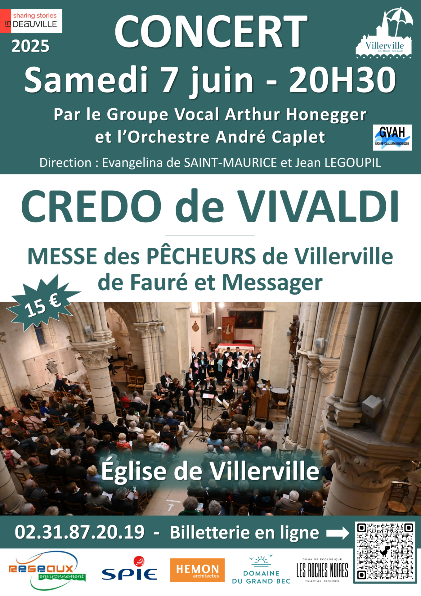 Affiche concert villerville 2025 1