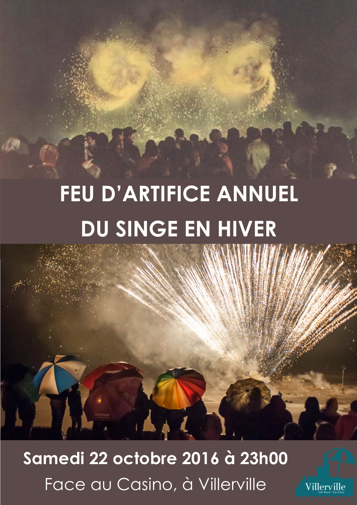 Affiche feu d artifice