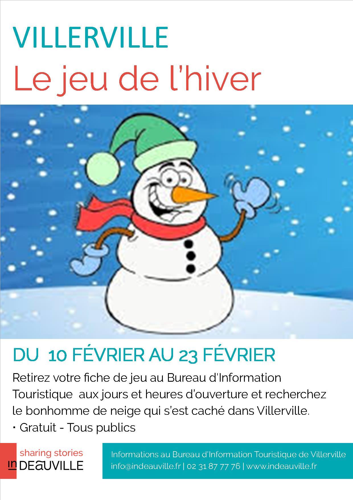 Affiche jeu d hiver 2020