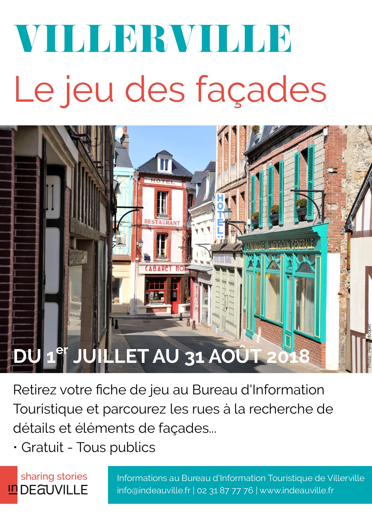 Affiche jeu des facades 2018 villerville