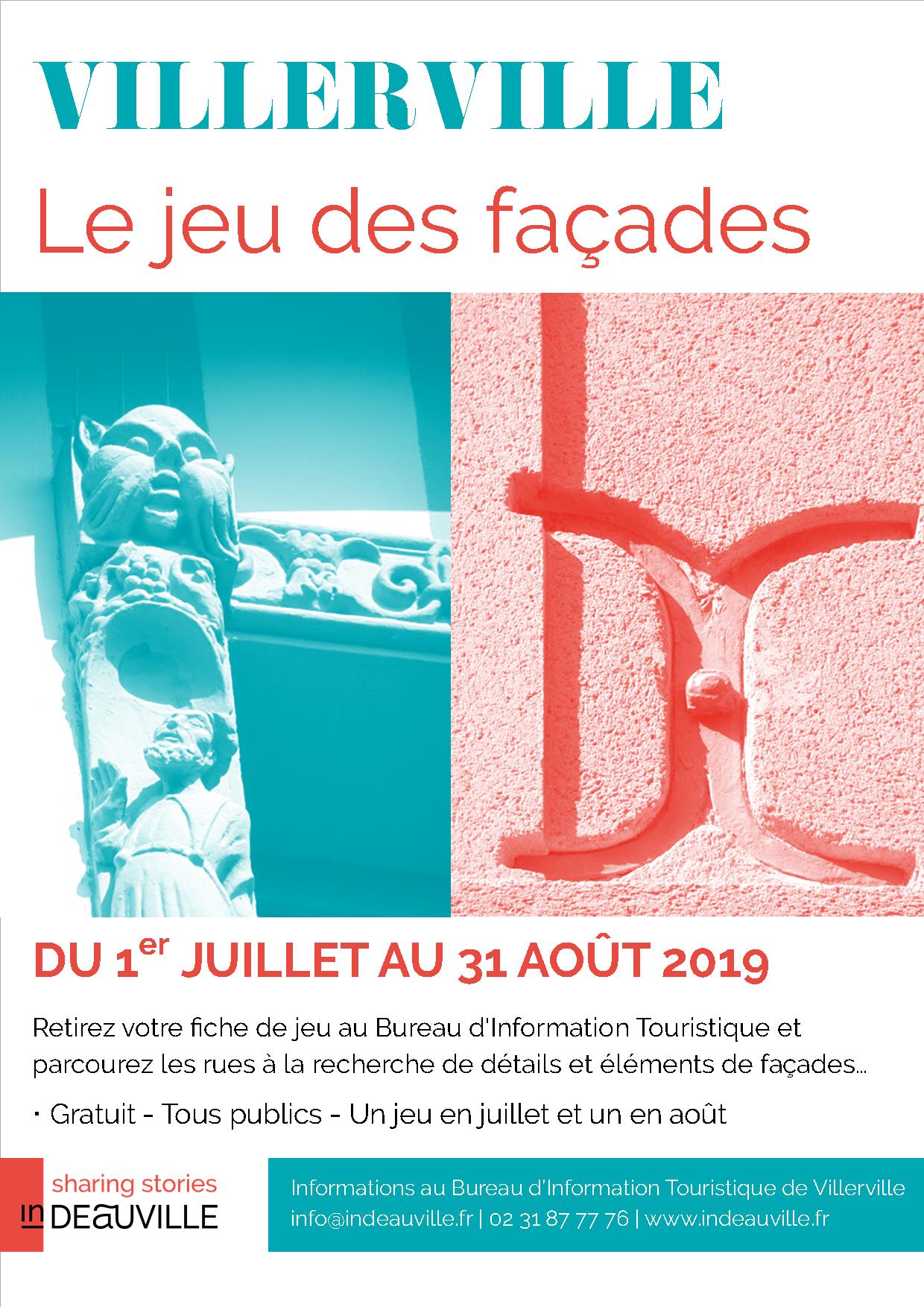 Affiche jeu des facades