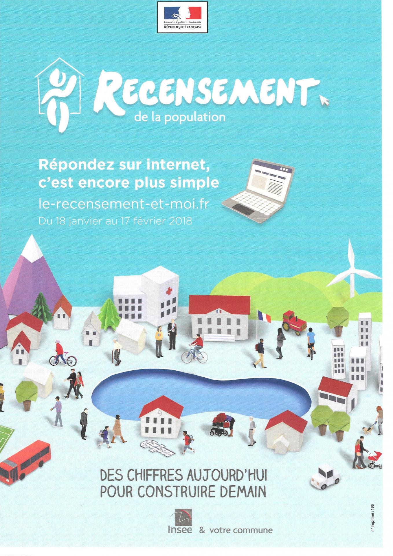 Affiche recensement