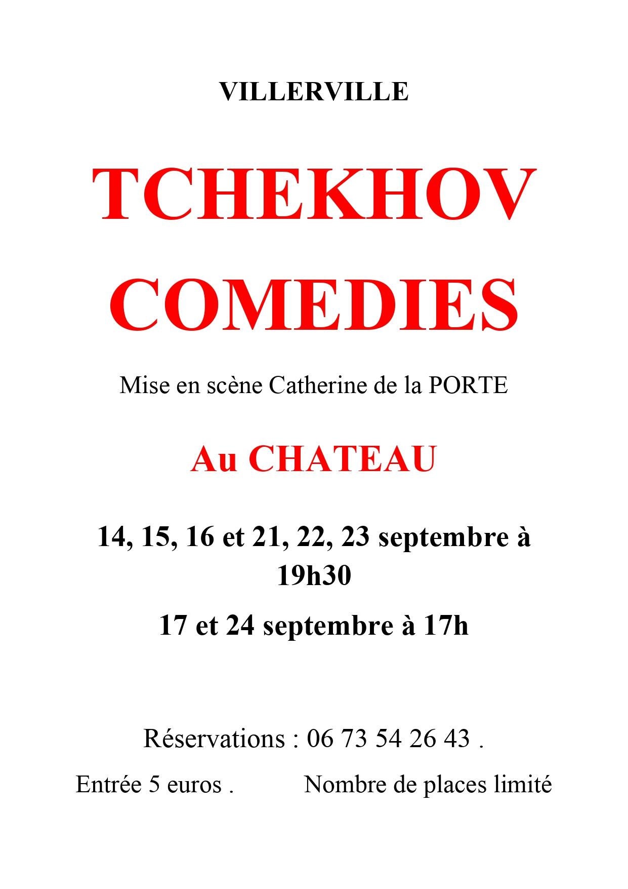 Affiche tchekhov