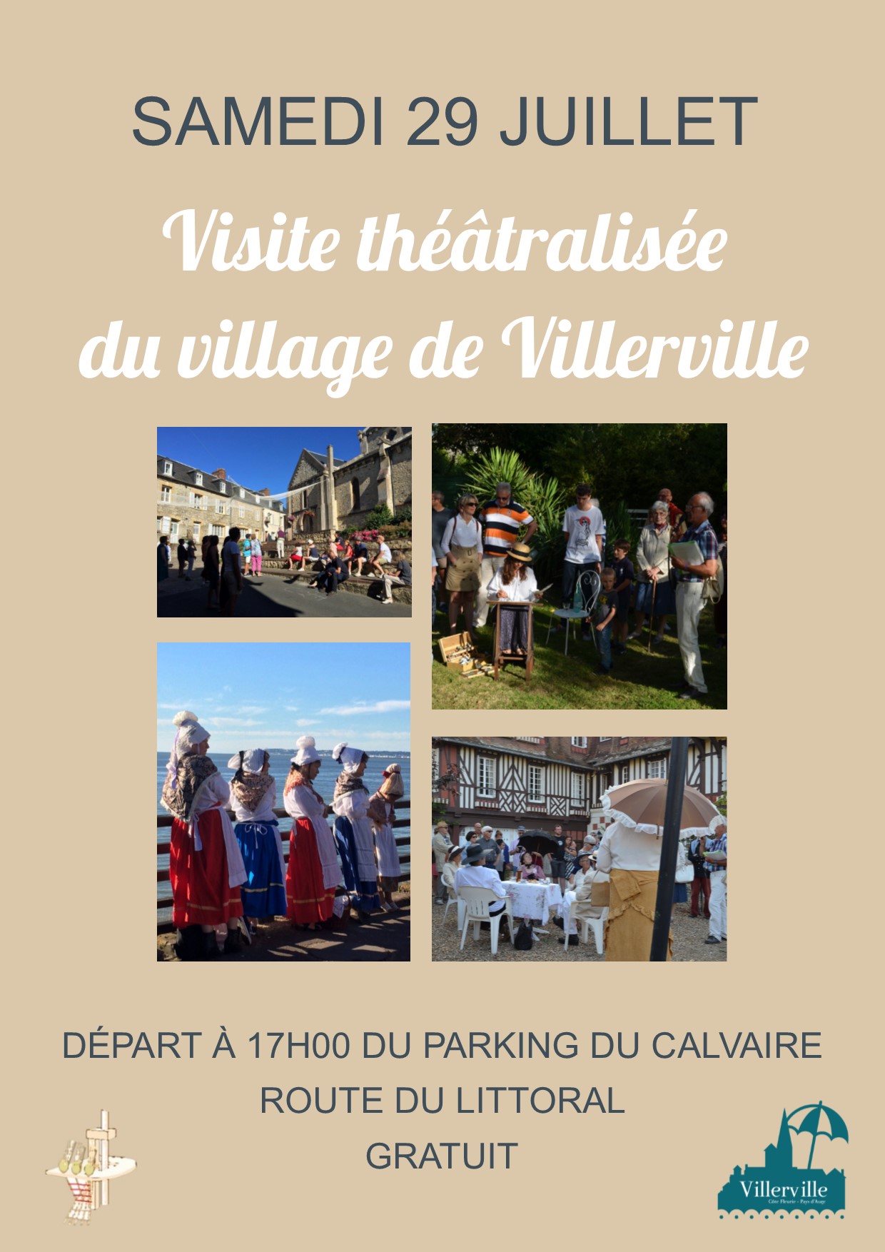 Affiche visite village