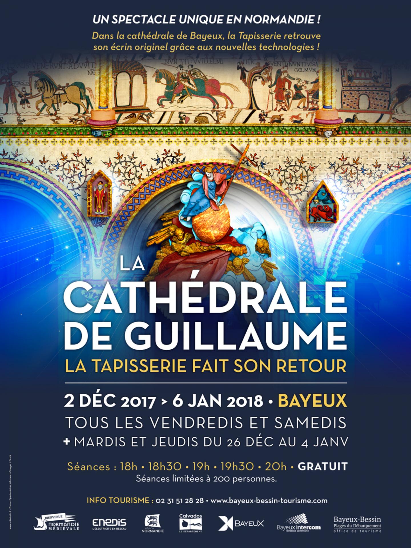 Cathe drale de guillaume 2017 affiche 30x40