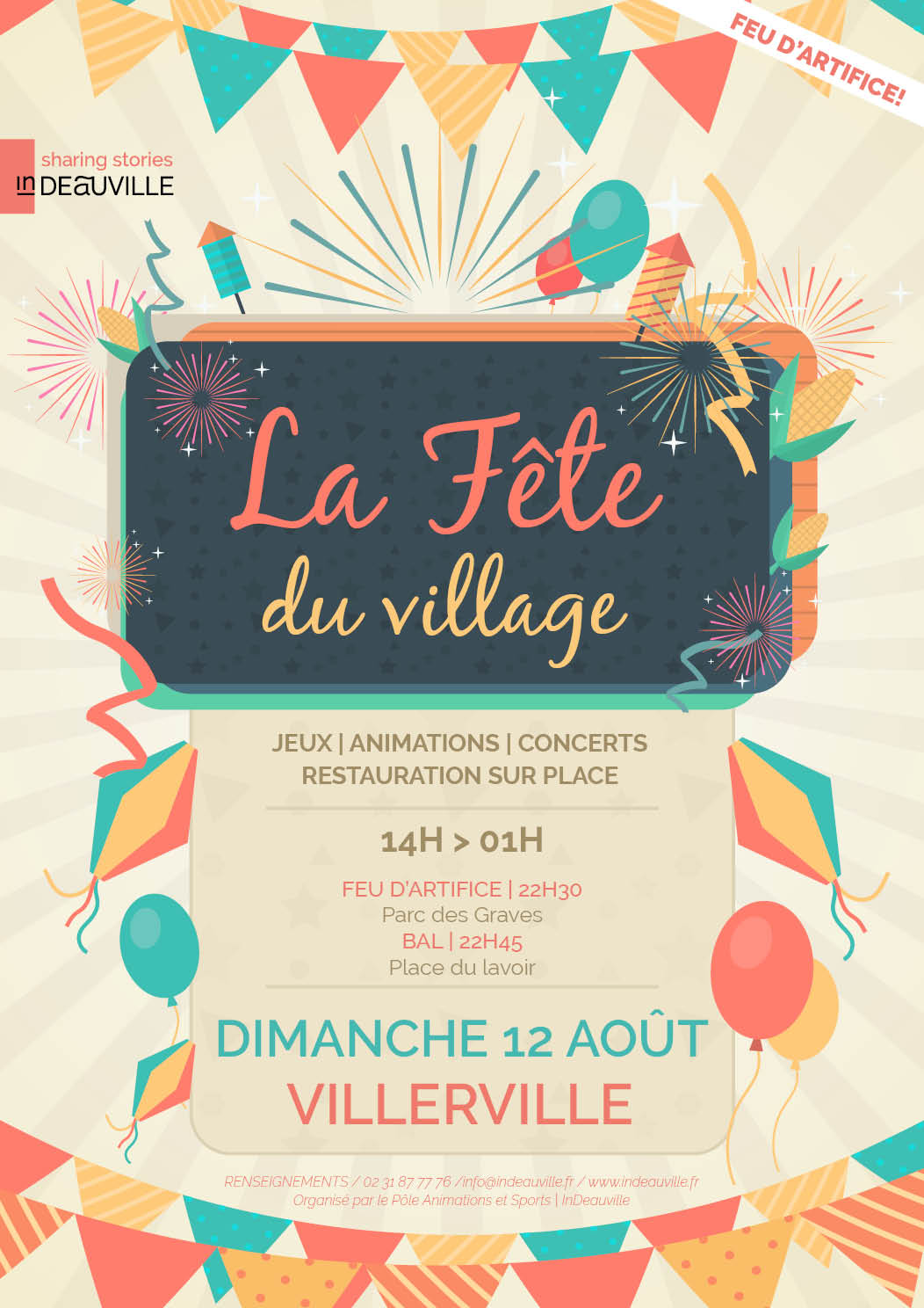 Fete au village villerville 12 aout 2018