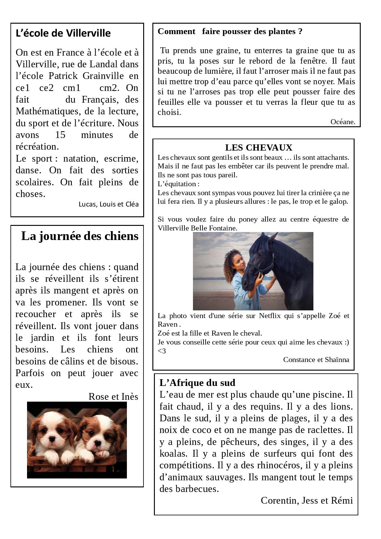 Journal le gaspillage alimentaire page 003