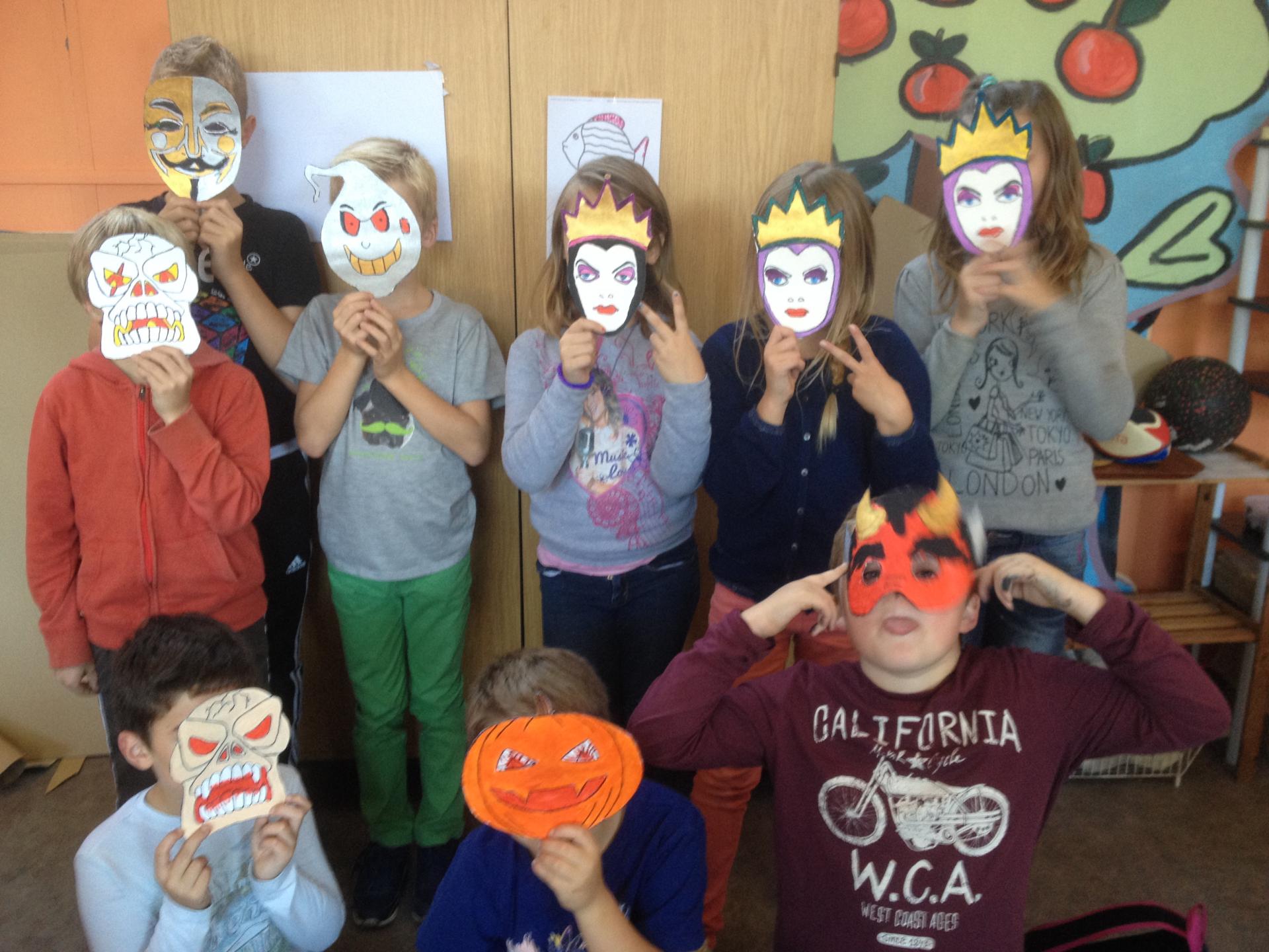 Masques pour halloween