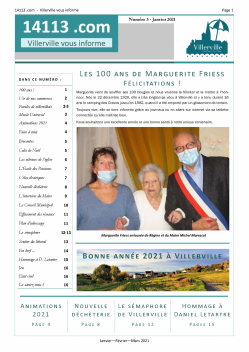 Page1 du bulletin 3 janvier mars