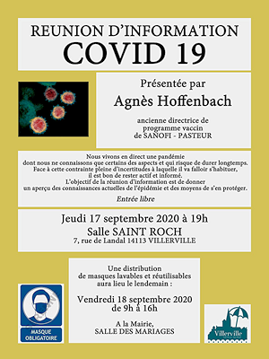 Petite affiche conf covid